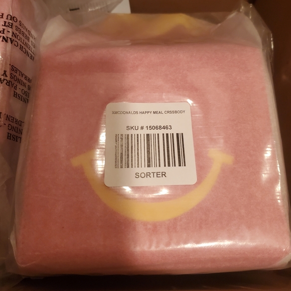 NWT BoxLunch Exclusive McDonalds Happy Meal Box Purse Crossbody Bag - Picture 3 of 3